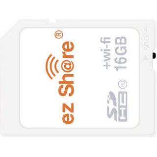 易享派（ez Share）16GB SD存储卡 C10 第四代WIFI卡 随时随地 多人共享