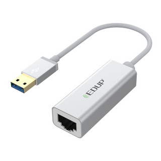 EDUP EP-9611千兆有线网卡 USB转RJ45网线接口 USB3.0外置网口转换器