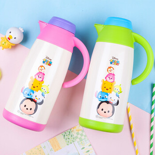 Disney 迪士尼 WD-3136P 304不锈钢保温壶 1100ml 粉色