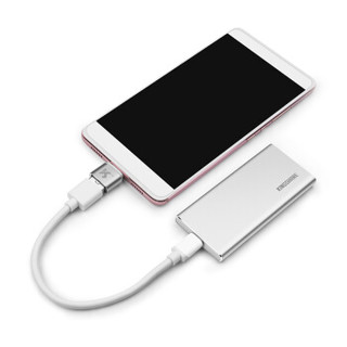 金胜（kingshare） 960G TYPE-C USB3.0 移动硬盘 固态（PSSD)S8 银色