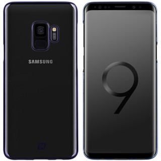 摩米士（MOMAX）三星S9+手机壳 流金电镀全包防摔硬壳手机保护套 适用于Samsung Galaxy S9+ Plus 紫色