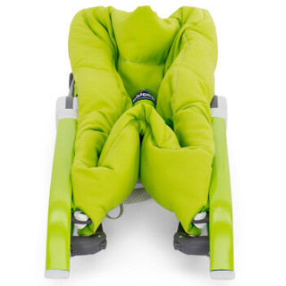 意大利chicco智高 高端轻便出行婴儿摇椅 可折叠摇篮躺椅新生儿安抚椅（绿色）CHIC06079825510000
