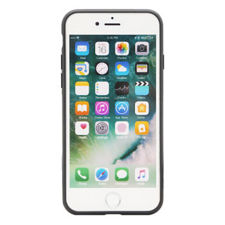 伟吉(WEIJI)iPhone 8玻璃背壳手机壳保护套(钢化玻璃盖+TPU软边)轻薄全包防摔潮男女潮新款硬壳 渐变橘色