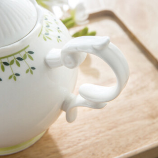 亿嘉（IJARL） 家用创意陶瓷咖啡杯碟套装简约下午茶具 格林系列 一壶四杯不含调羹