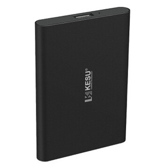 科硕（KESU）E201-2TB移动硬盘 USB3.0接口 2.5寸 2TB经典黑