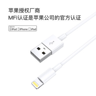网易严选 网易智造 MFi认证 苹果数据线+充电器套装 2口USB快充充电器线 iPhone Xs Max/Xr/X/8Plus/7P/ipad