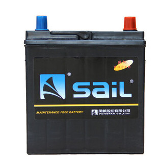 风帆（ sail ）免维护电瓶  蓄电池 6-QW-36   36AH  1块
