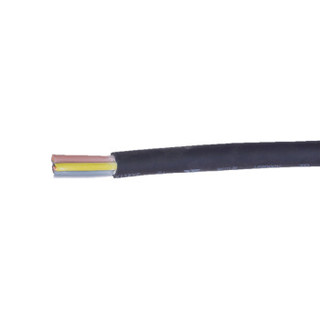 金山（JINSHAN)国标中型橡套线 软橡套线 电线 电缆 YZ 3*4+1*2.5 100米/盘