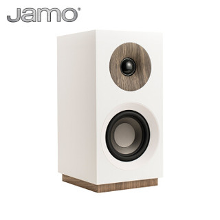 Jamo 尊宝 S 801 音响 音箱 studio系列 2.0声道木质无源家庭影院书架式环绕音箱（白色）
