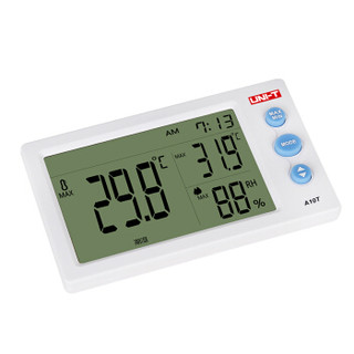 优利德（UNI-T）A10T 数字式温湿度仪家用工业高精度数显电子温度计湿度计温湿度测量仪