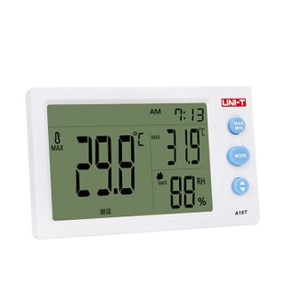 优利德（UNI-T）A10T 数字式温湿度仪家用工业高精度数显电子温度计湿度计温湿度测量仪