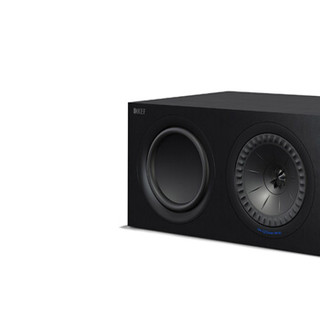 KEF Q650c 黑色 HiFi扬声器 全新Q系列 家庭影院音箱 中置音箱一只（含网罩）