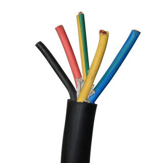 瑞宏 ruihong 电线电缆YC3×2.5+2  橡套防水钢芯 100米