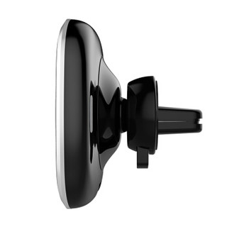 耐奥金 车载无线充电器手机支架 出风口磁吸式 苹果iPhoneX/8三星安卓QI无线充 二代B款 黑色