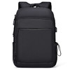 BOSTANTEN 波斯丹顿 男士双肩包15.6英寸电脑包大容量旅行时尚运动男包防泼水书包 B6182111黑色