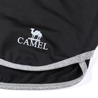 骆驼（CAMEL）瑜伽服女套装健身房运动服套装跑步短裤透气秋冬款快干健身服 Y8S103614 花灰五件套 M