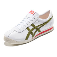 Onitsuka Tiger 鬼冢虎 中性 CORSAIR经典运动休闲板鞋 1183A199-100 白色/绿色 36码