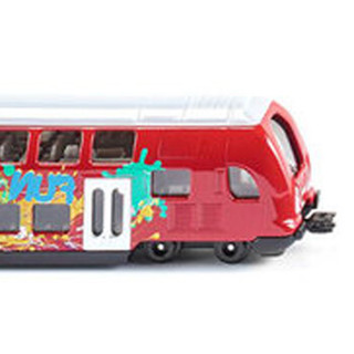 siku儿童玩具男孩合金汽车模型仿真玩具车巴士客车双层列车1791