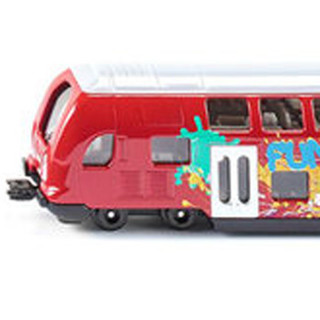 siku儿童玩具男孩合金汽车模型仿真玩具车巴士客车双层列车1791