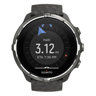 颂拓(SUUNTO)户外手表 跑步运动表 SPARTANSPORT WHR BARO 斯巴达彩屏智能户外光电心率表 灰色SS023946000