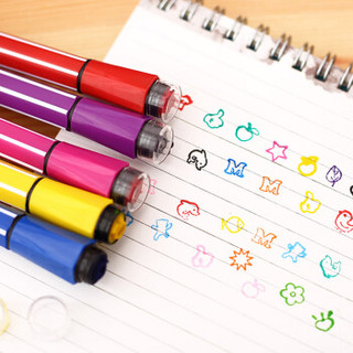 迪士尼（Disney）印章水彩笔36色可水洗六角彩色笔儿童学生绘画笔 苏菲亚 DM20717S