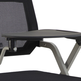 奈高 培训椅带写字板折叠桌椅一体学生靠背职员办公椅子简约网布会议椅款式8