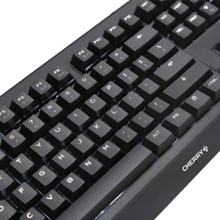 CHERRY 樱桃 MX BOARD 1.0 108键 有线机械键盘 黑色 白光 红轴