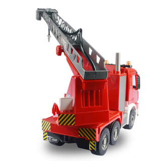 双鹰玩具车 E227-002 工程车手动喷水消防车（1:20）儿童玩具汽车模型惯性车男孩礼物