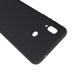 KOLA 华为Nova3i手机壳 微砂硅胶防摔软壳保护套 黑色