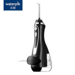 洁碧（Waterpik）冲牙器 水牙线 洗牙器 洁牙器 家用便携手持式 小蛮腰系列 WP-562 爵士黑