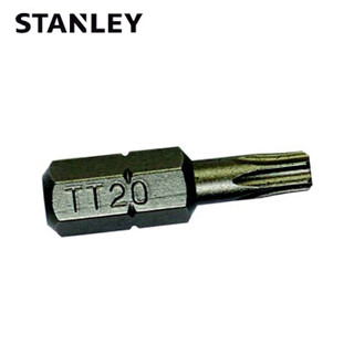 史丹利（STANLEY）6.3MM系列中孔花形旋具头TT25x25mm(x10) 63-067T-23