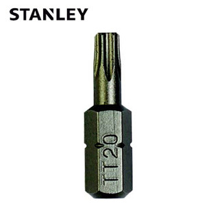 史丹利（STANLEY）6.3MM系列中孔花形旋具头TT40x25mm(x10) 63-070T-23