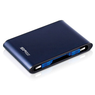 广颖电通（Silicon Power）2TB USB3.0 移动硬盘 Armor A80 2.5英寸蓝色 三防防水防尘军规防震PS4 Xbox