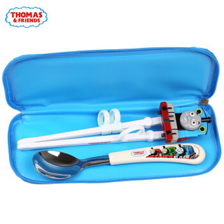 托马斯和朋友 学习筷便携餐具套装 餐勺组合3件套 FU-15-5183TM 蓝色