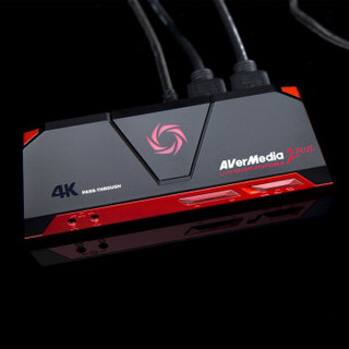 圆刚 AVerMedia GC513游戏视频采集盒、免驱动安装、支持4K输入和环出