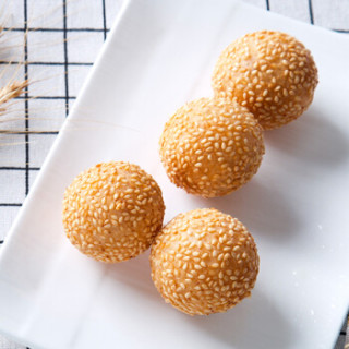 安井 芝麻球 260g(麻团 早餐面点 油炸小食 早茶点心)