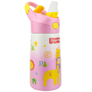 Fisher-Price 费雪 8062 不锈钢保温杯 380ml 粉色