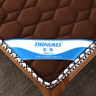 ZHONGWEI/中伟床垫BCD-23咖啡色天然椰棕200*120*5cm