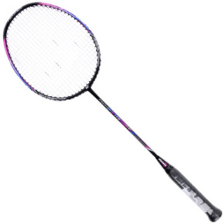 商品凯胜(kason)超轻型5u全碳素纤维羽毛球单拍feather k110 黑蓝色