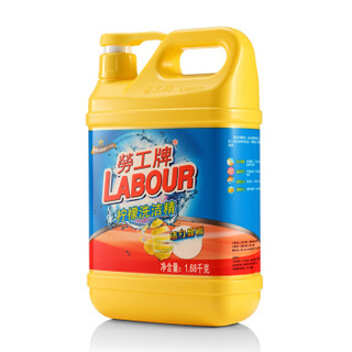 劳工牌（LABOUR）柠檬洗洁精1.68kg(泵装)