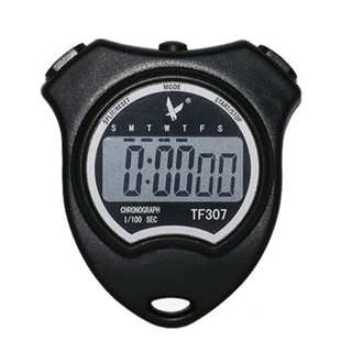 天福 多功能电子秒表计时器单排田径比赛运动跑步计时表大字屏幕TF307