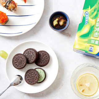 商品奥利奥(oreo)夹心饼干 酷爽芥末味辣味零食388g