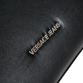 VERSACE 范思哲 黑色聚酯纤维铆钉装饰手提包E1VSBBC2 70710 899