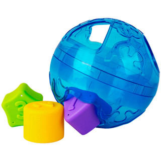 派高乐（Playgro）儿童玩具 宝宝学步手抓推拉玩具 二合一多玩法可拆卸小象艾力积木拉拉车 适合1~3岁宝宝