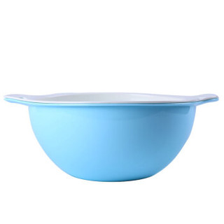 诺派（NUOPAI）塑料双层 洗菜篮 洗菜漏水篮子 厨房沥水篮 洗菜盆 滤水篮 水果篮 C6802