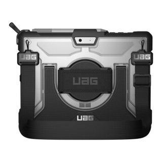 UAG 微软Surface Go 手握带平板电脑防摔保护壳 赠送单肩背带  透明色
