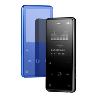 音士顿（yescool）X8 蓝牙HIFI无损降噪MP3/MP4音乐播放器可触控外放 16G蓝色