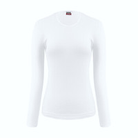 YOUR SUN 宜而爽 秋衣秋裤女保暖内衣套装女美雅碧圆领长袖衫裤 CW10白 L/165