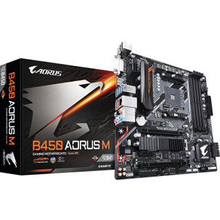 技嘉（GIGABYTE）B450 AORUS M 主板+AMD 锐龙 7 2700X 处理器 板U套装