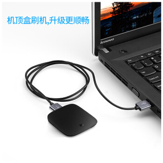 CE-LINK USB3.0数据线公对公双头移动硬盘盒连接线笔记本散热器数据线灰色1米4397